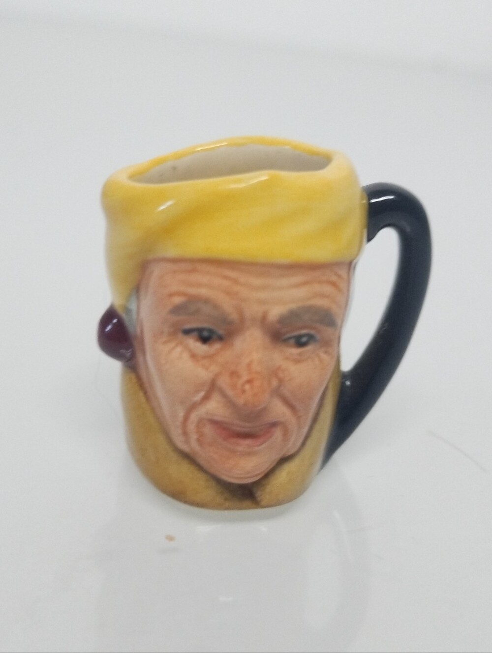 Vtg Royal Doulton Scrooge Tiny Toby Jug - 1982-1989